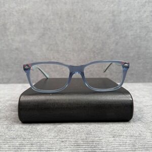 Ray-Ban‎ RB 5228 5547 Blue Orange Rectangular Y2K Eyeglasses Frames 53-17 140